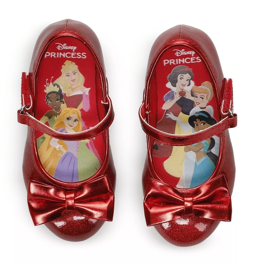 Disney Princess Glittery Red Heels - Picture 2 of 5